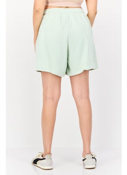 adidas Originals Women Sportswear Fit Drawstring Outdoor Short, Light Green  - Image 4