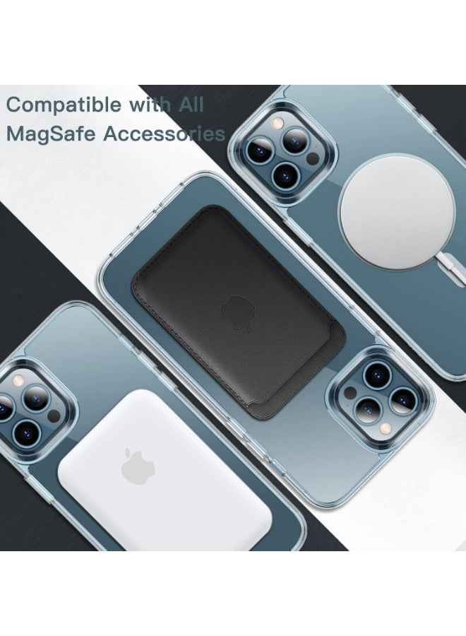 UMIXPRO Magnetic Case for iPhone 12 Pro Max 6.7-Inch, MagSafe Compatible, Shockproof Clear Cover - Image 4