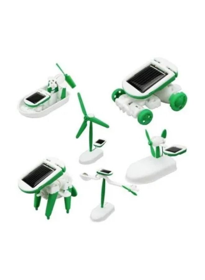 6 In 1 Creative Educational Learning Power Solar Robot Toys Kit  - Image 4