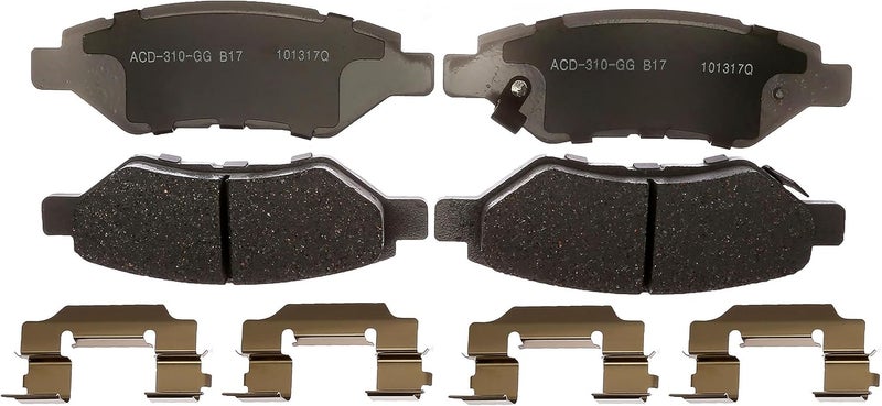 ACDelco Front Brake Pads for Chevrolet Cruze, Buick Verano, and Chevrolet Sonic - Image 1