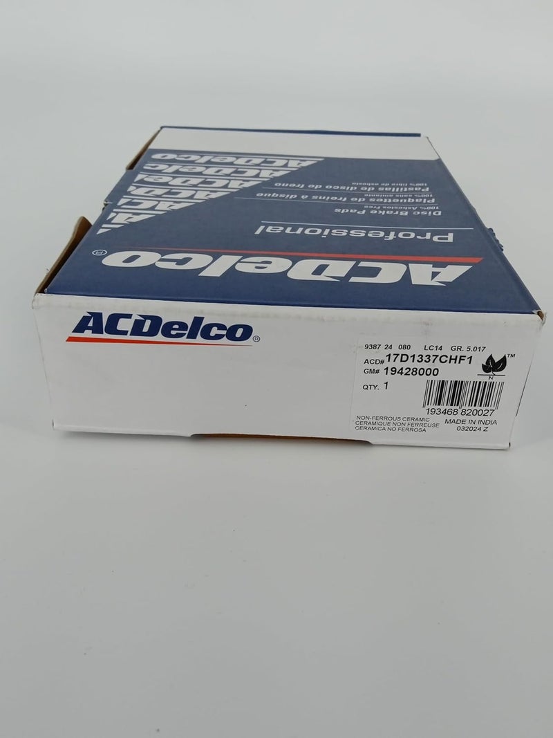 ACDelco Front Brake Pads for Chevrolet Cruze, Buick Verano, and Chevrolet Sonic - Image 2