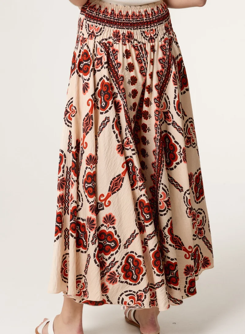 بلو فانيلا Deep Waist Flowy Pants