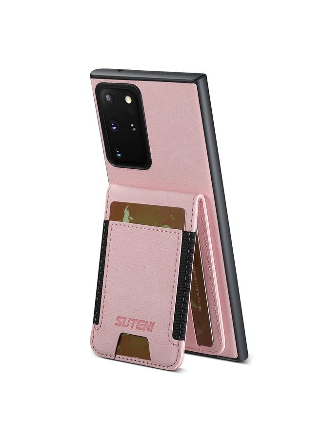 Suteni Case For Samsuny Galaxy Note20 5G H03 Litchi Leather Card Bag Stand Back Phone Case - Image 3