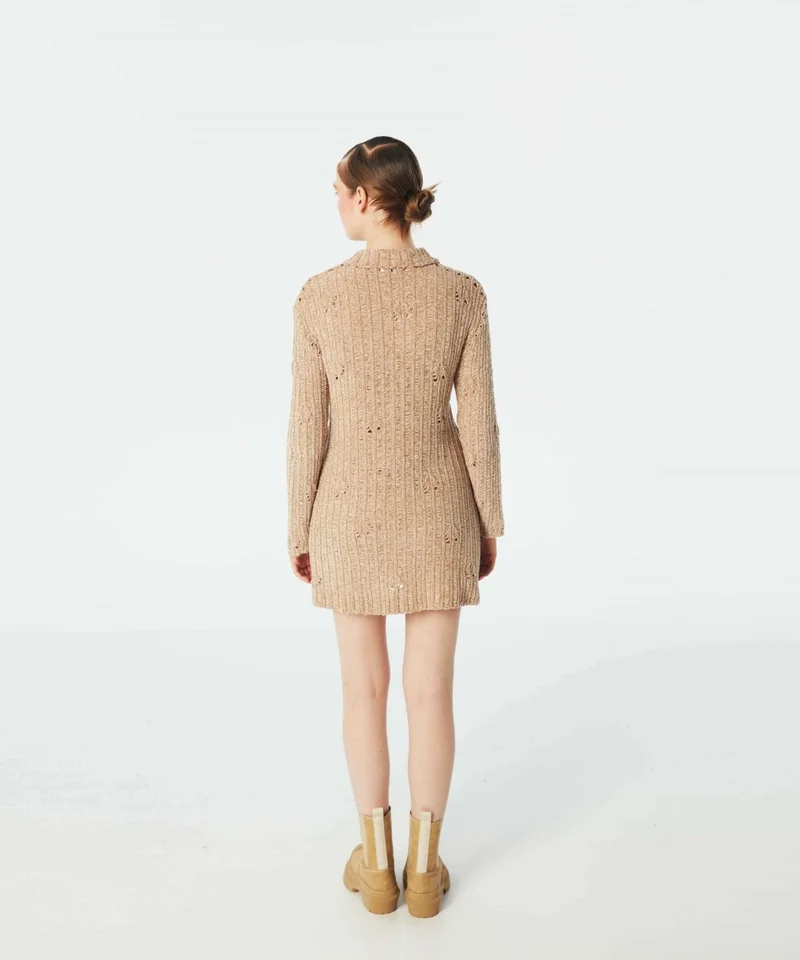 Twist Chenille Dress TW6220002229023