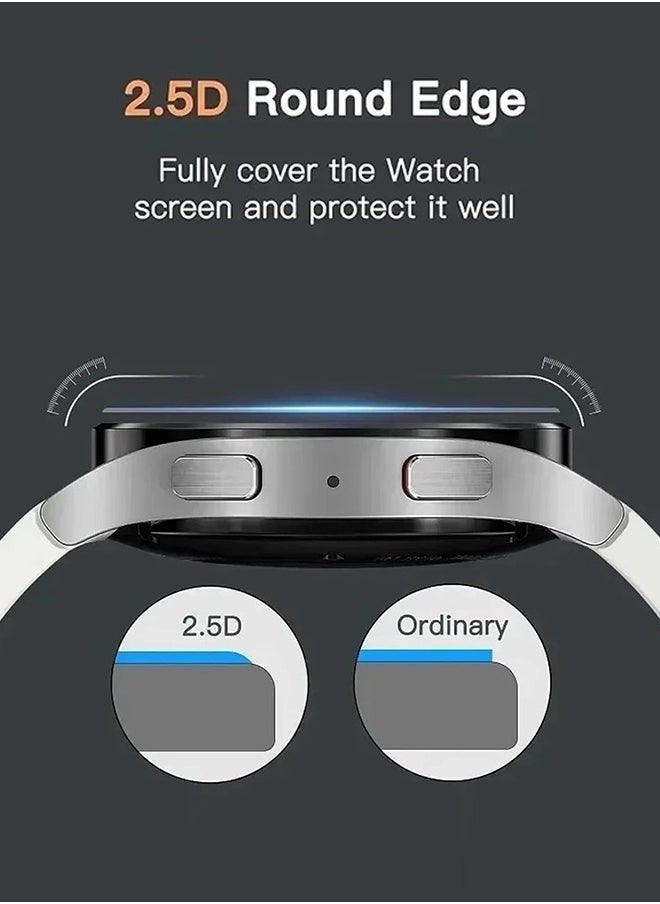 SUNDAREE - 2 Pack Huawei Watch GT5/GT5 Pro  46MM Screen Protector, Tempered Glass with Alignment Stickers, Scratch-Resistant, HD, Ultra-Thin, Easy to Install, Full Coverage Protection for 46mm Watch - Image 1