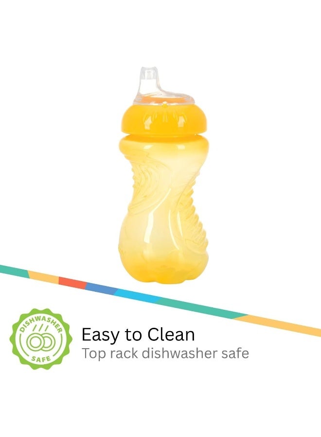 نوبي 3 Pack No Spill Toddler Sippy Cups - Image 5