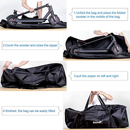 Rhinowalk Electric Scooter Bag, Foldable Carrying Case with Shoulder Strap, Heavy Duty Storage and Travel Backpack for Most Scooters - Image 4