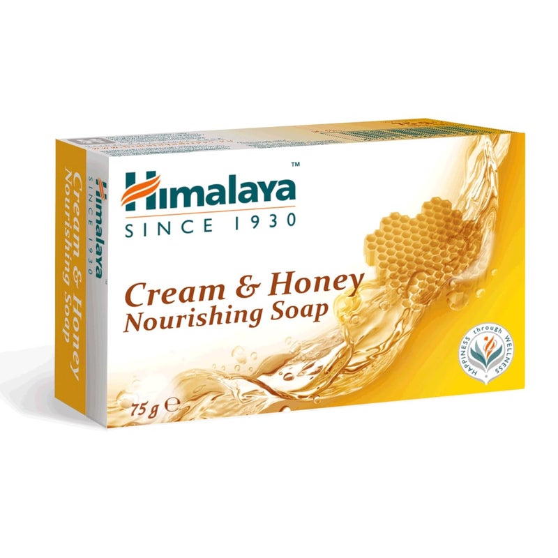 Himalaya Herbals Nourishing Cream and Honey Soap 75gm - Image 1