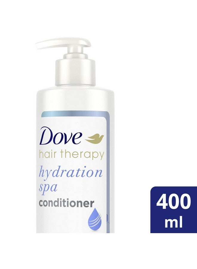 دوف بلسم دوف لعلاج الشعر الجاف، بلسم سبا لترطيب الشعر مع سيروم حمض الهيالورونيك، 13.5 أونصة سائلة - Image 2