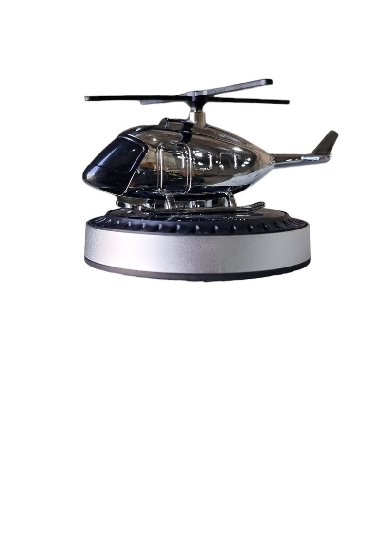 Generic - Car Air Freshener Aroma Helicopter Shape Solar Powered - Image 1