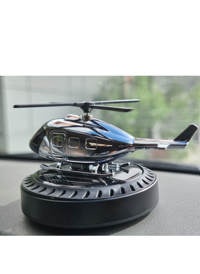Generic - Car Air Freshener Aroma Helicopter Shape Solar Powered - Image 1
