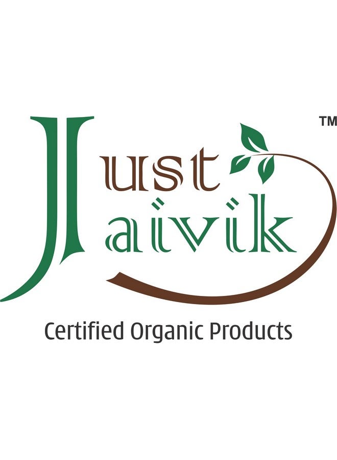Just Jaivik Organic Bhringraj Powder (Eclipta Alba) 227g | 8 oz | 0.5 LB | Pure False Daisy Powder | Hair Care - Image 4