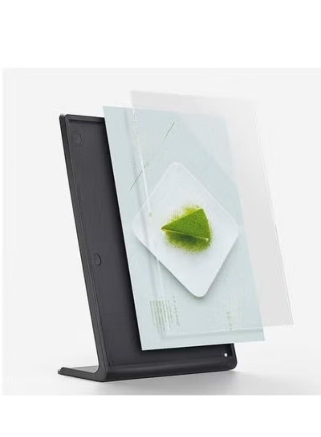 Eckek  ABS Plastic Sign Holder，Menu Displays L Shape Sign Stand - Image 5