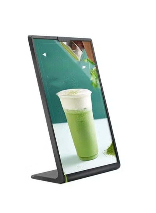 Eckek  ABS Plastic Sign Holder，Menu Displays L Shape Sign Stand - Image 4