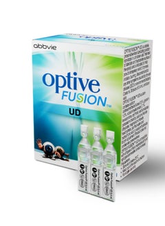 Optive Fusion UD 0.4ml Unit Dose Vials, Artificial Tears For Dry Eyes Pack of 30's