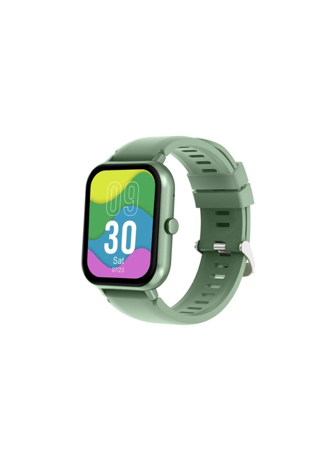 Smart Watch (Answer/Make Calls), 1.83-Inch Creen Smart Watches, for Men Women 100+ Sport Modes Fitness Watch with Heart Rate/Blood Pressure Monitoring, IP67 Waterproof Smartwatch Green - Image 1