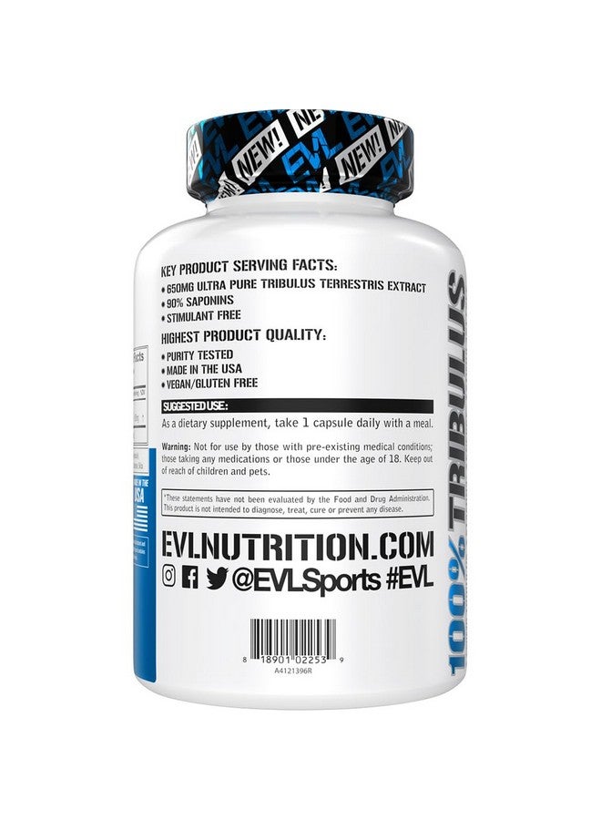 Evlution Invigorating Pure Tribulus Terrestris for Men - Performance Maximizing Testosterone Booster Tribulus Terrestris Supplement with 90% Saponins - Plant Based Stamina Strength and Energy Pills for Men - Image 4