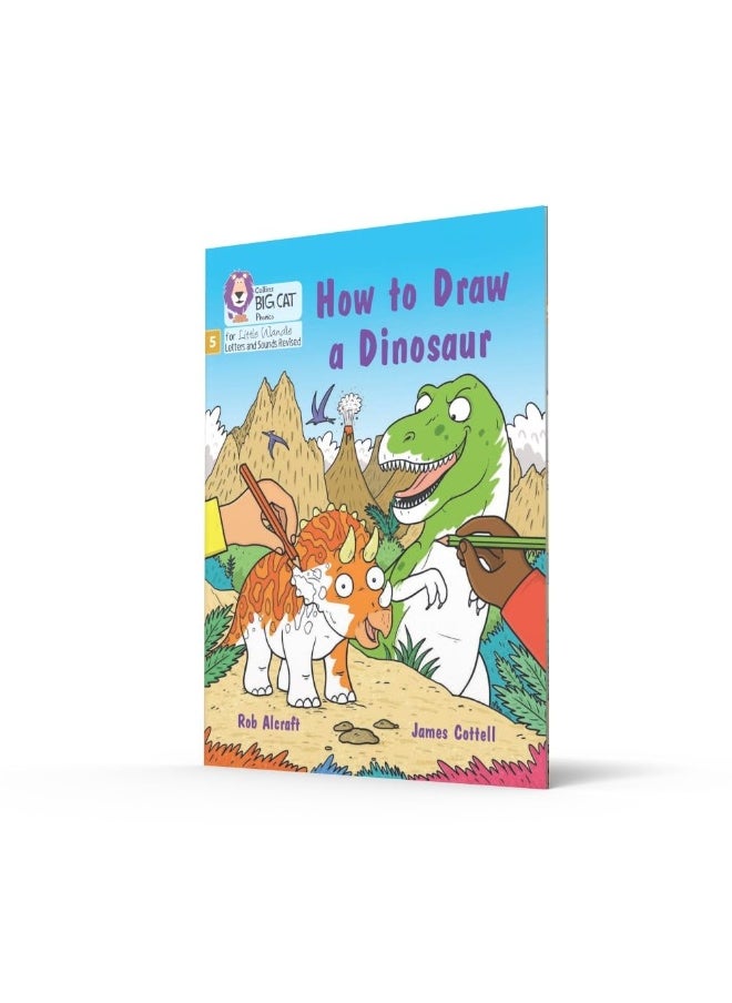 How to Draw a Dinosaur: Phase 5 Set 4 Stretch and challenge - pzsku/ZA7F1A5BAF43E2B90DFD5Z/45/_/1737879805/9ee89dd7-79e6-44ba-a5dc-dcf2abf4f40b