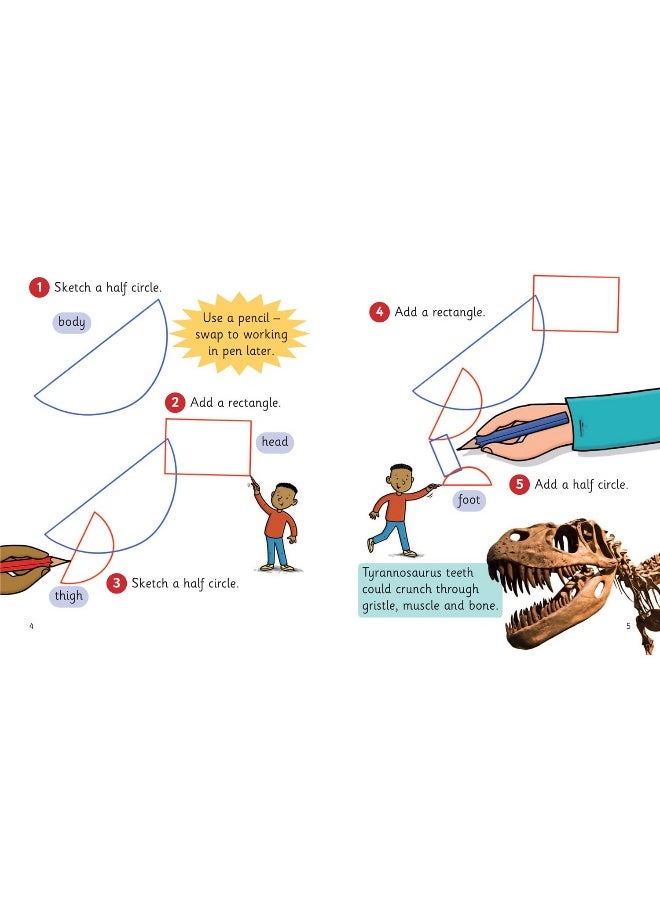 How to Draw a Dinosaur: Phase 5 Set 4 Stretch and challenge - pzsku/ZA7F1A5BAF43E2B90DFD5Z/45/_/1737879806/62e6922d-8755-456a-916b-2888f030d668