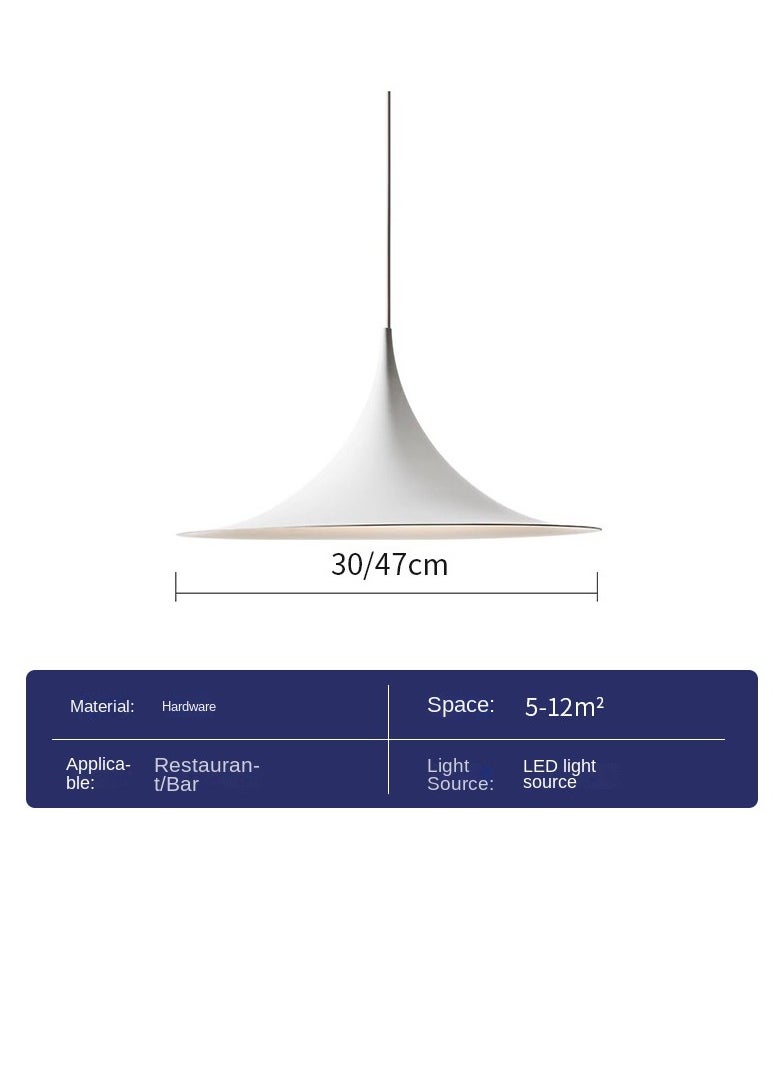 Generic White simple dining room study chandelier  - Image 2