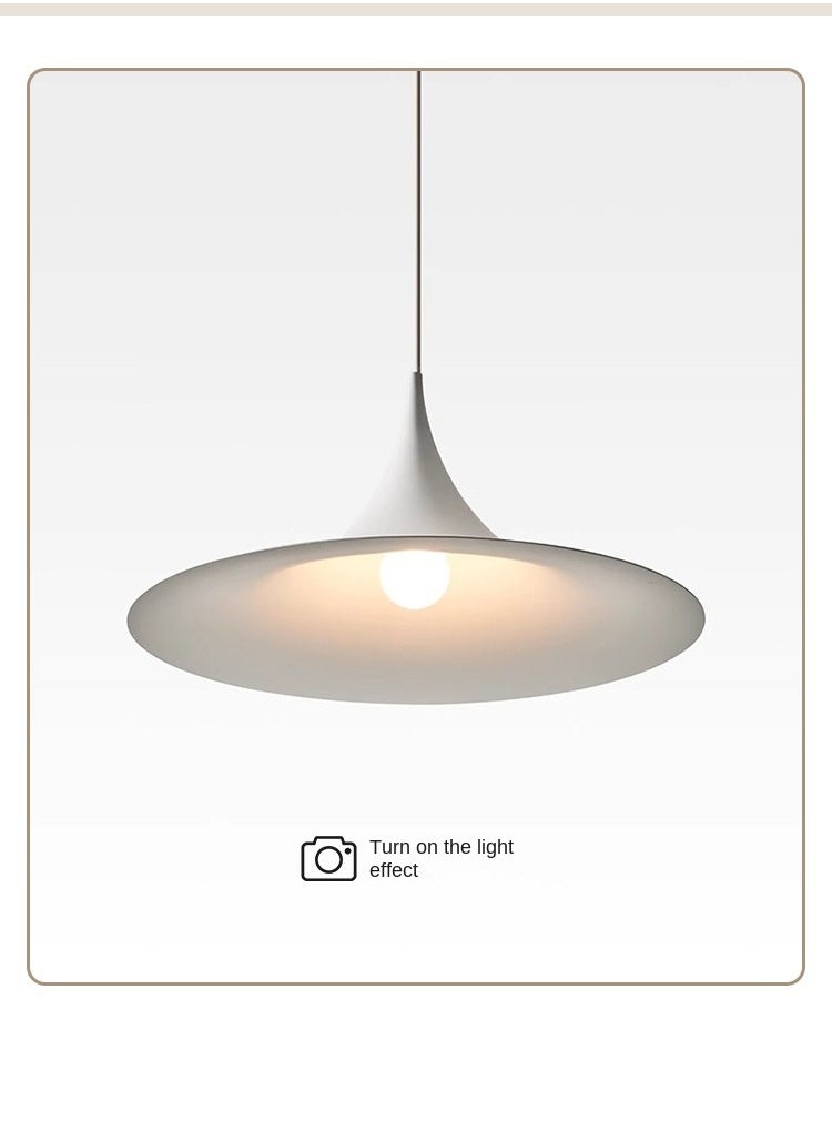 Generic White simple dining room study chandelier  - Image 4
