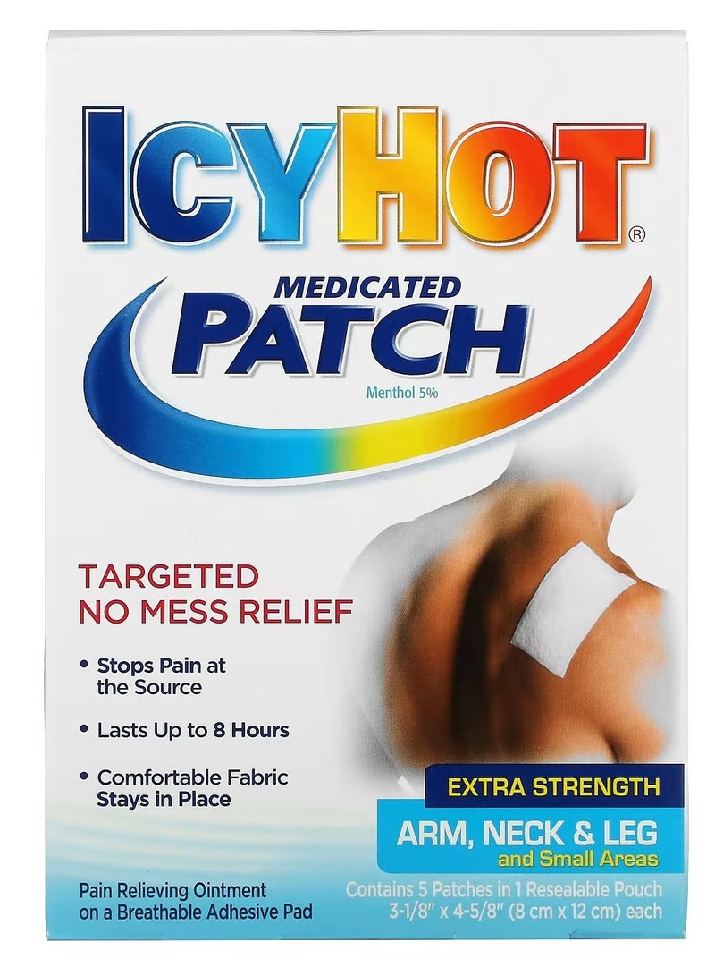 Icy Hot Icy Hot Medicated Patch Extra Strength 5 Patches - Image 1