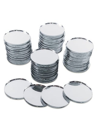 Mini 1 Inch Small Round Glass Mirror Circles For Arts & Crafts Projects, Traveling, Framing, Decoration (50 Pieces) - pzsku/ZA7F1E4E4B9BEB31A69BFZ/45/_/1734347446/aa60016b-3ba9-485c-8f4f-254cee607d26