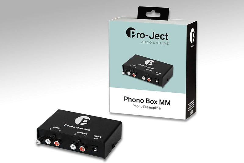 Pro-Ject Phono Box MM - High-Quality Phono Preamplifier with Metal Case and Low-Noise ICs - Image 3