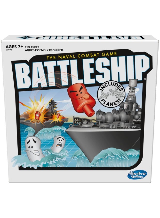 Hasbro Gaming Battleship with Planes Strategy Board Game for Ages 7 and Up (Amazon Exclusive)