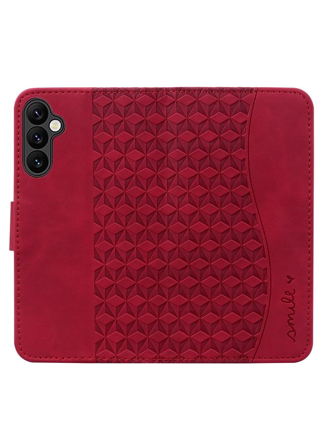 اس-توب جراب لهاتف Samsung Galaxy S24 5G جراب هاتف جلدي بإبزيم ماسي مع حبل - Image 3