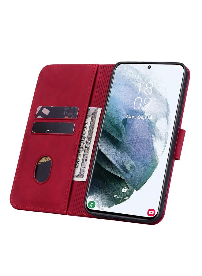 اس-توب جراب لهاتف Samsung Galaxy S24 5G جراب هاتف جلدي بإبزيم ماسي مع حبل - Image 4