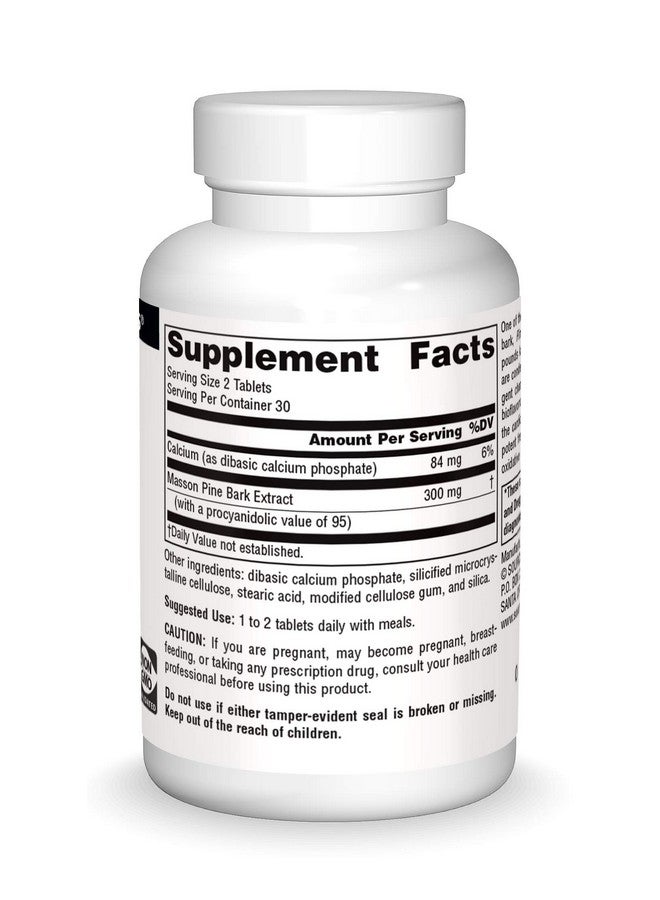 Source Naturals Pine Bark Extract 150Mg 60 Tablets Multi System Antioxidant* - Image 4