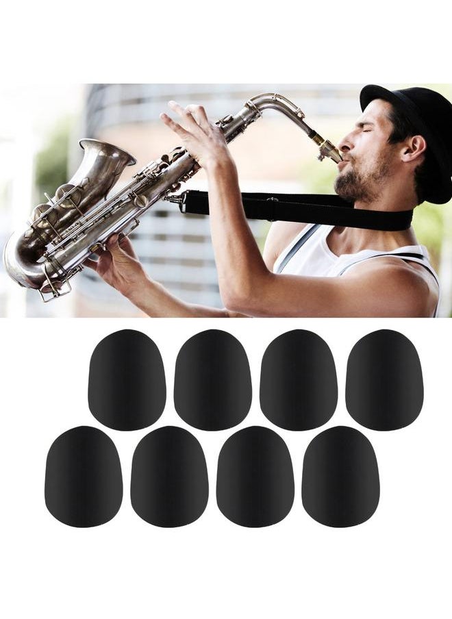 Thoraya 8Pcs Rubber Mouthpiece Patches Pad for Soprano/Alto Saxophone Clarinet 0.3mm  - Image 3