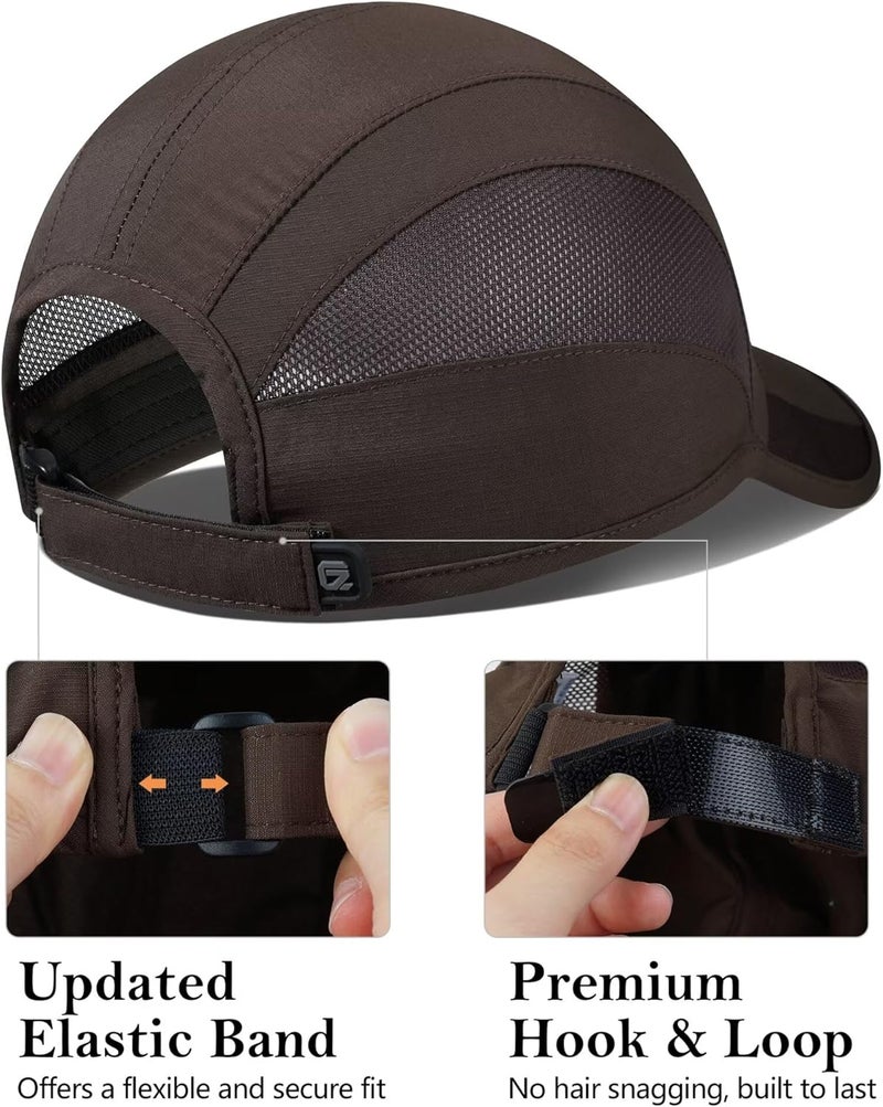 GADIEMKENSD Unstructured Quick Dry Sports Cap Outdoor Sun Protective Unisex - Image 3