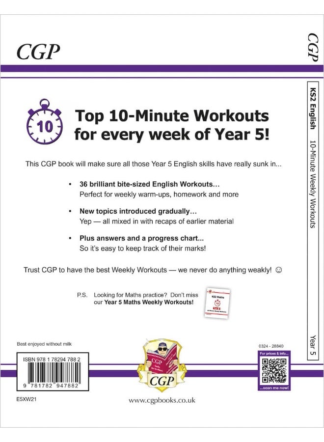 KS2 English 10-Minute Weekly Workouts - Year 5 - Image 2