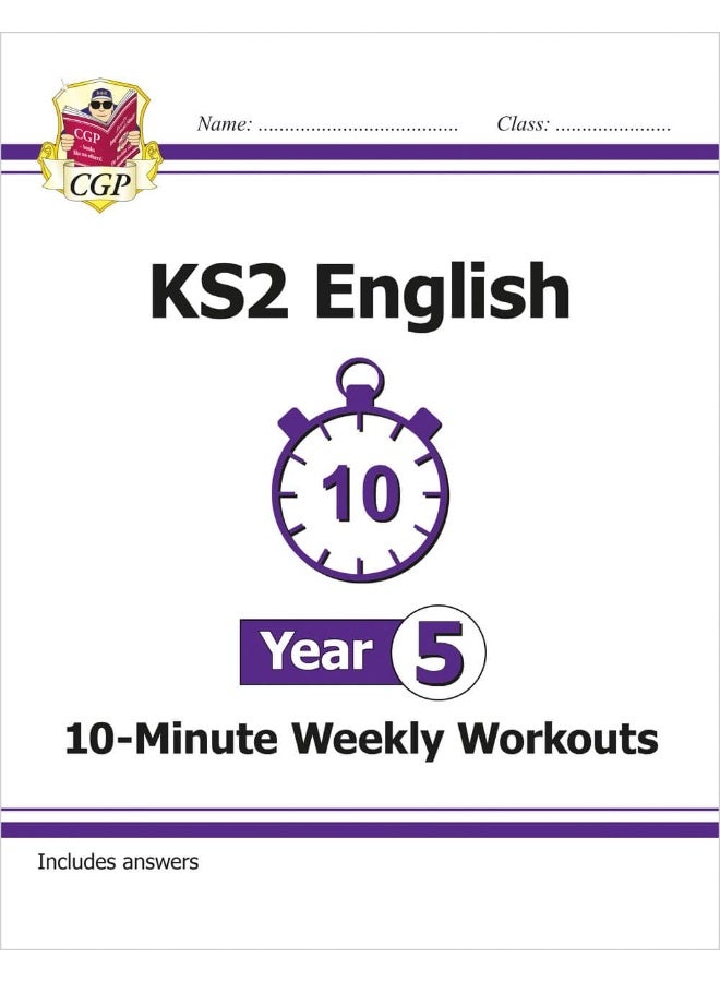 KS2 English 10-Minute Weekly Workouts - Year 5 - Image 1