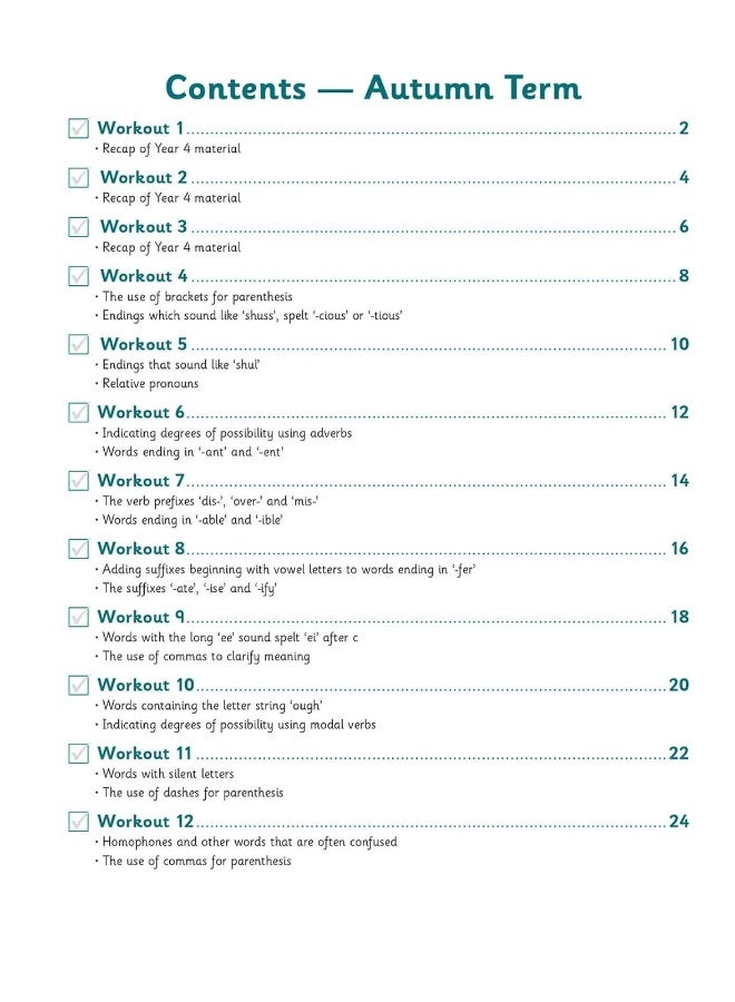 KS2 English 10-Minute Weekly Workouts - Year 5 - Image 4