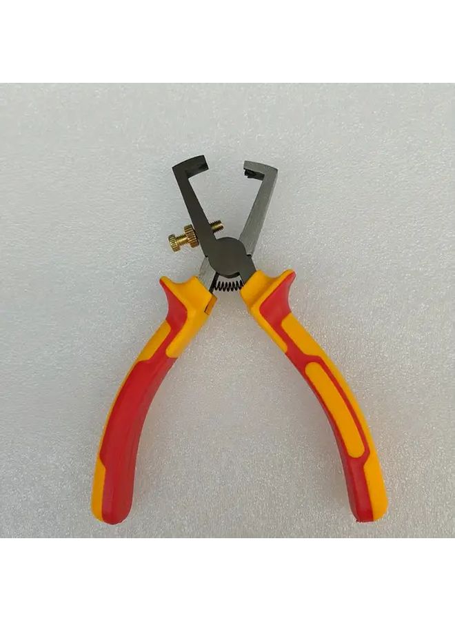 Manual Wire Stripper Pliers 1pc Precision Cable Stripping Tool For Electrical Repair - Image 2