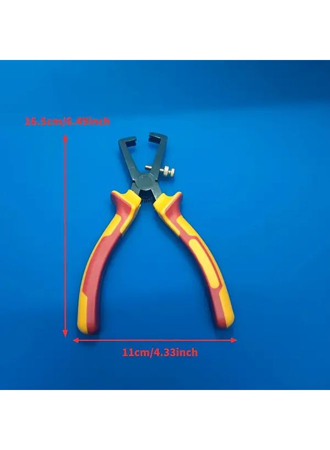 Manual Wire Stripper Pliers 1pc Precision Cable Stripping Tool For Electrical Repair - Image 3