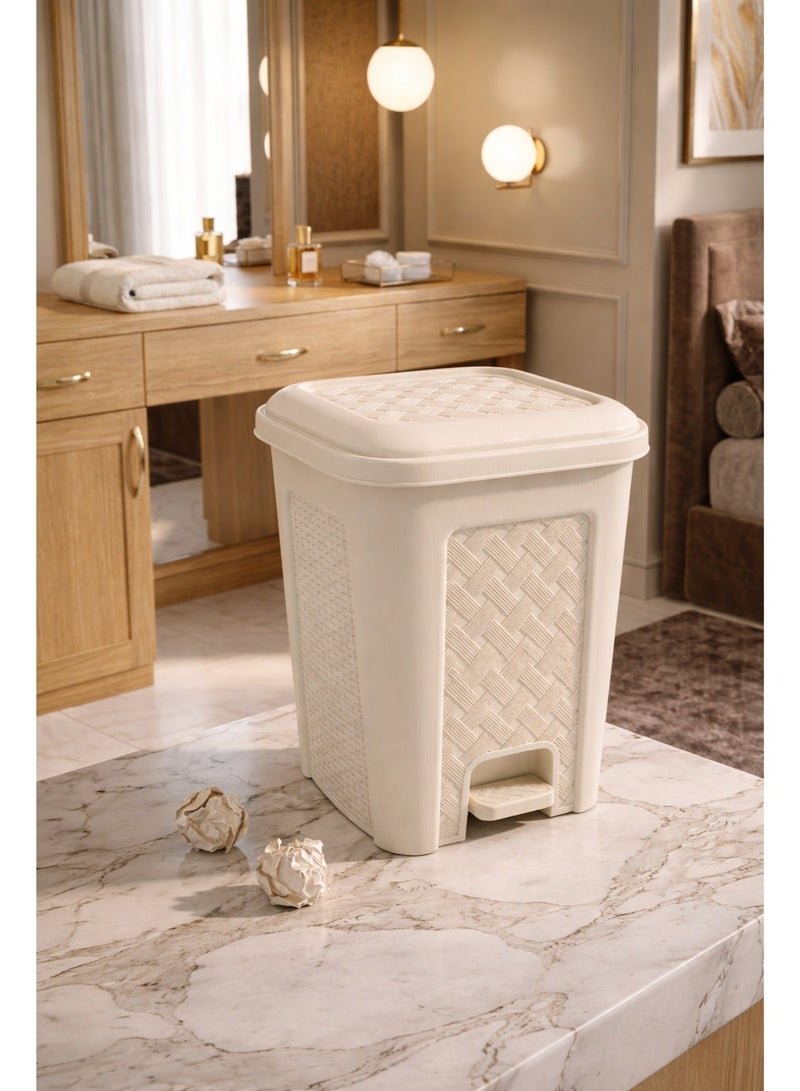 ALMUFARREJ 20L Elegant Waste Bin – Versatile & Stylish Design for Bedroom, Bathroom, Office & Kitchen - Image 3