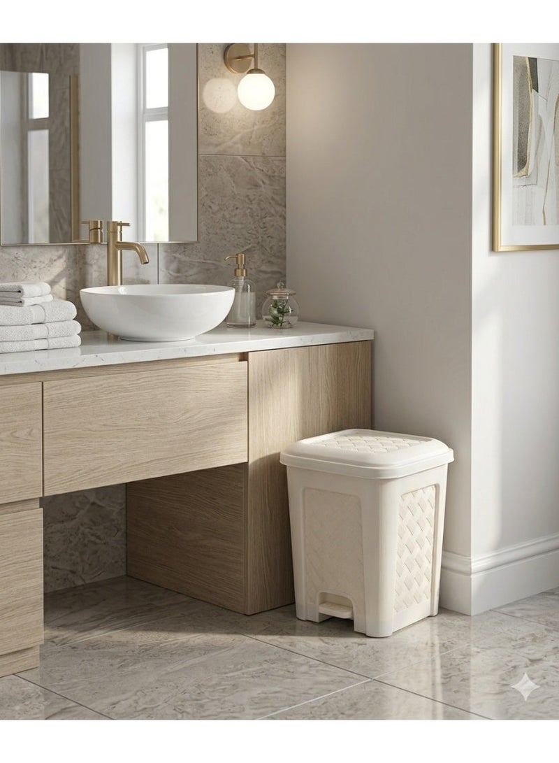 ALMUFARREJ 20L Elegant Waste Bin – Versatile & Stylish Design for Bedroom, Bathroom, Office & Kitchen - Image 2
