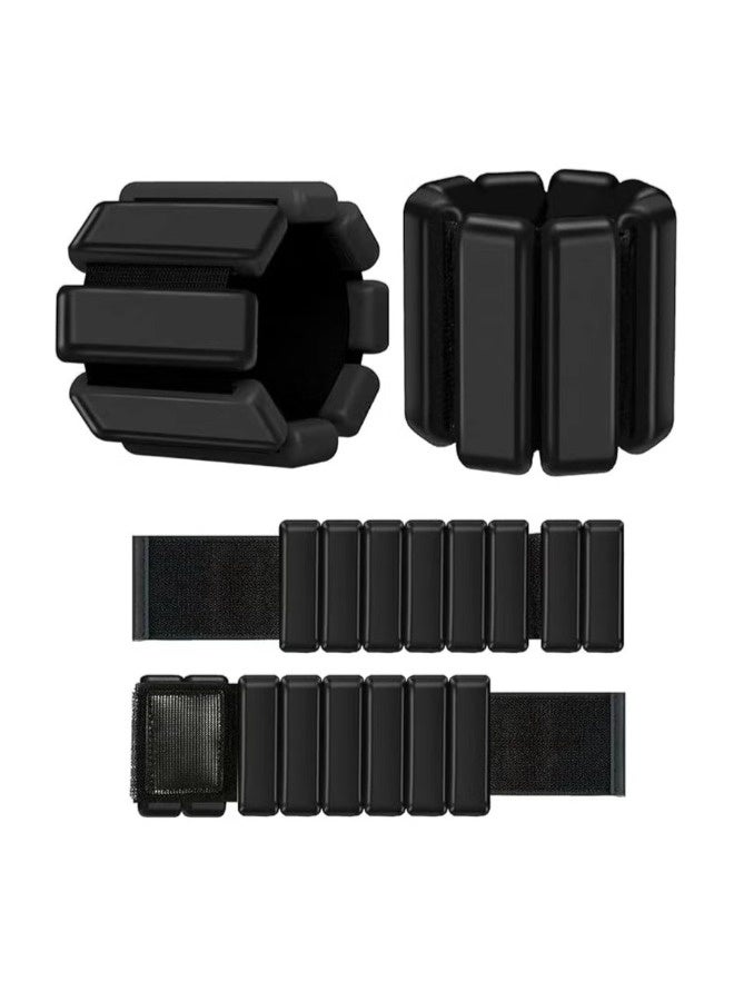 شيبشيب زوج واحد من أوزان الكاحل والمعصم للنساء والرجال، مجموعة أوزان الكاحل بوزن 0.45 كجم (0.22 كجم لكل وزن معصم) - Image 5