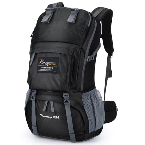 MOUNTAINTOP 40L Hiking Backpack Lightweight Travel Backpack for Men&Women Outdoor Camping Backpacking - Image 1