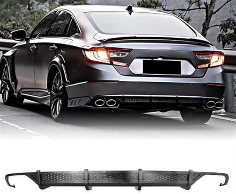 DEMULAX Gloss Black Rear Spoiler for Accord - Image 4