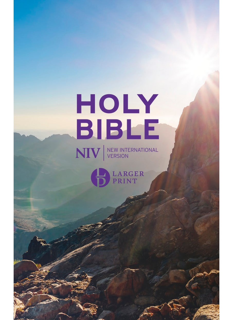 NIV Larger Print Personal Value Hardback Bible 