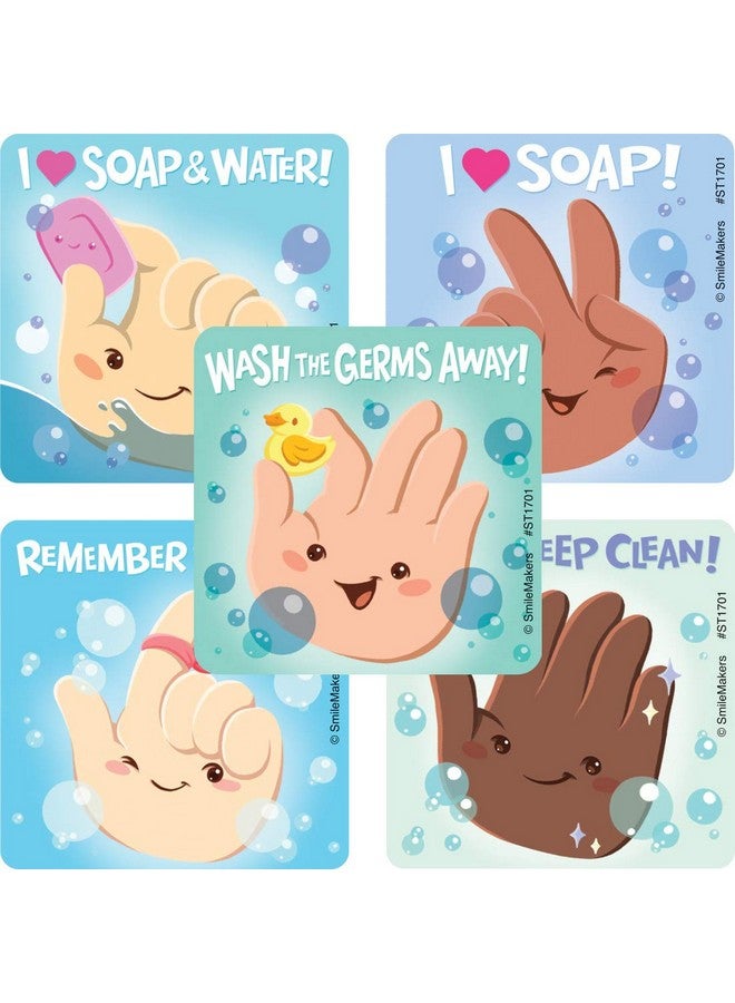 SmileMakers Handwashing Stickers Prizes And Giveaways 100 Per Pack - Image 2