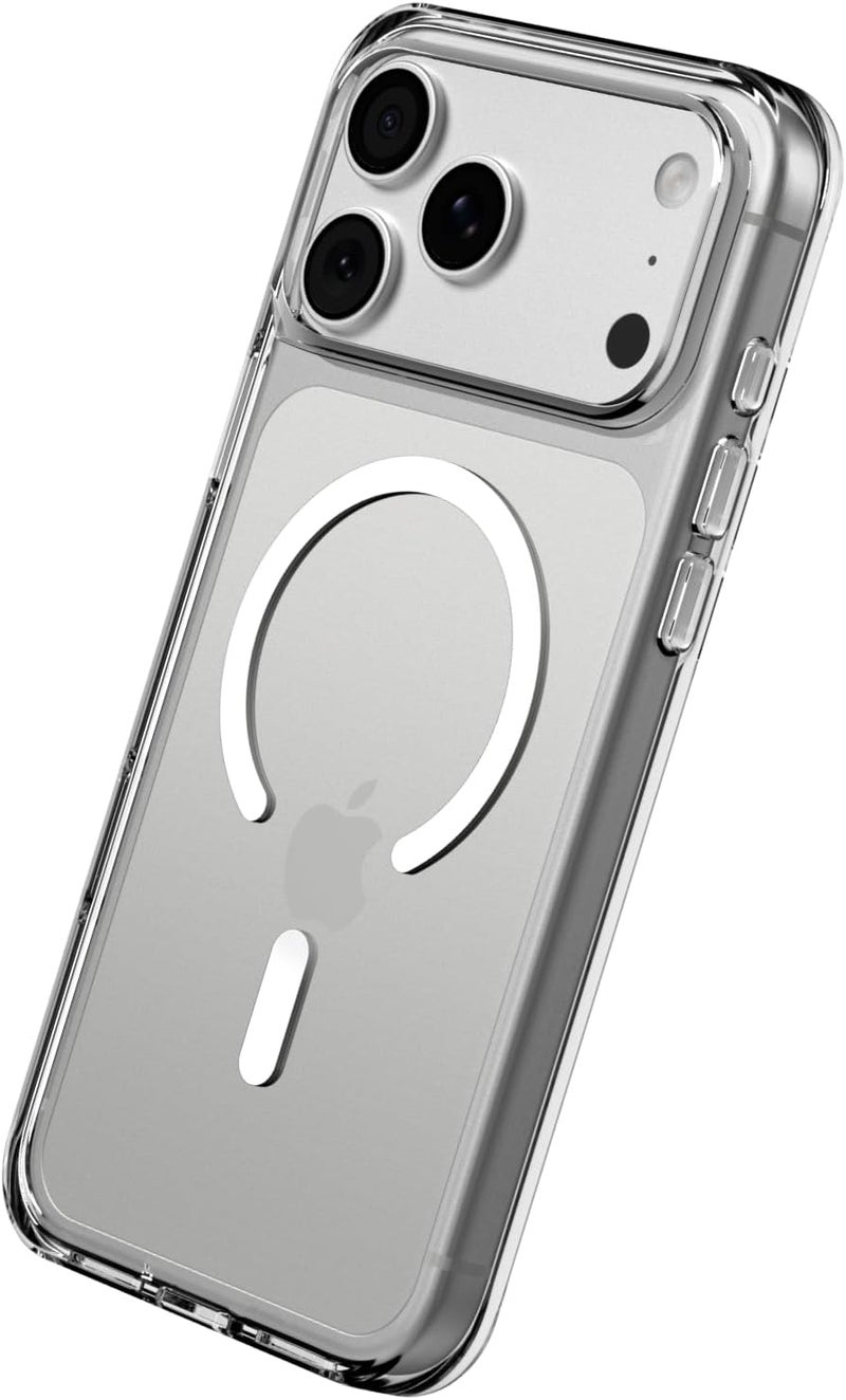 RHINOSHIELD Phone Case Compatible with MagSafe for iPhone 17 Pro Max | Clear - Anti-yellowing, High Transparency, Superior Magnetic, Shockproof with Military Grade Drop Protection - Transparent - Image 1