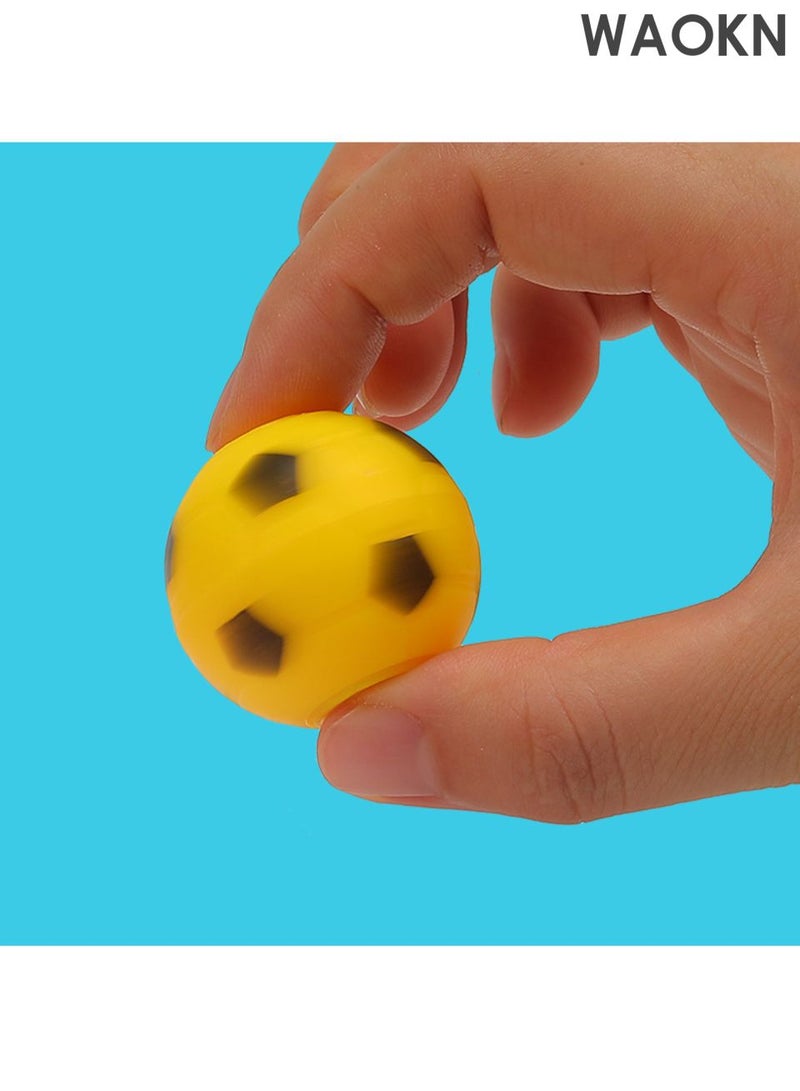 WAOKN 30 Pcs Soccer Party Favors for Kids 3-12 , Rotatable Soccer Finger Ball , Mini fingertip Soccer Stress Reliever Goodie Bag Stuffers , Soccer Party Favors Toys Gifts for Kids Teens Adults ,Random color . - Image 5