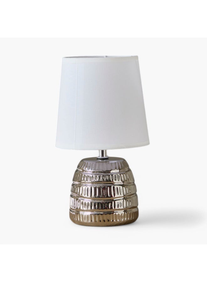 Home Box Emzie Ceramic Table Lamp with Shade - 25.5 cm - Image 5