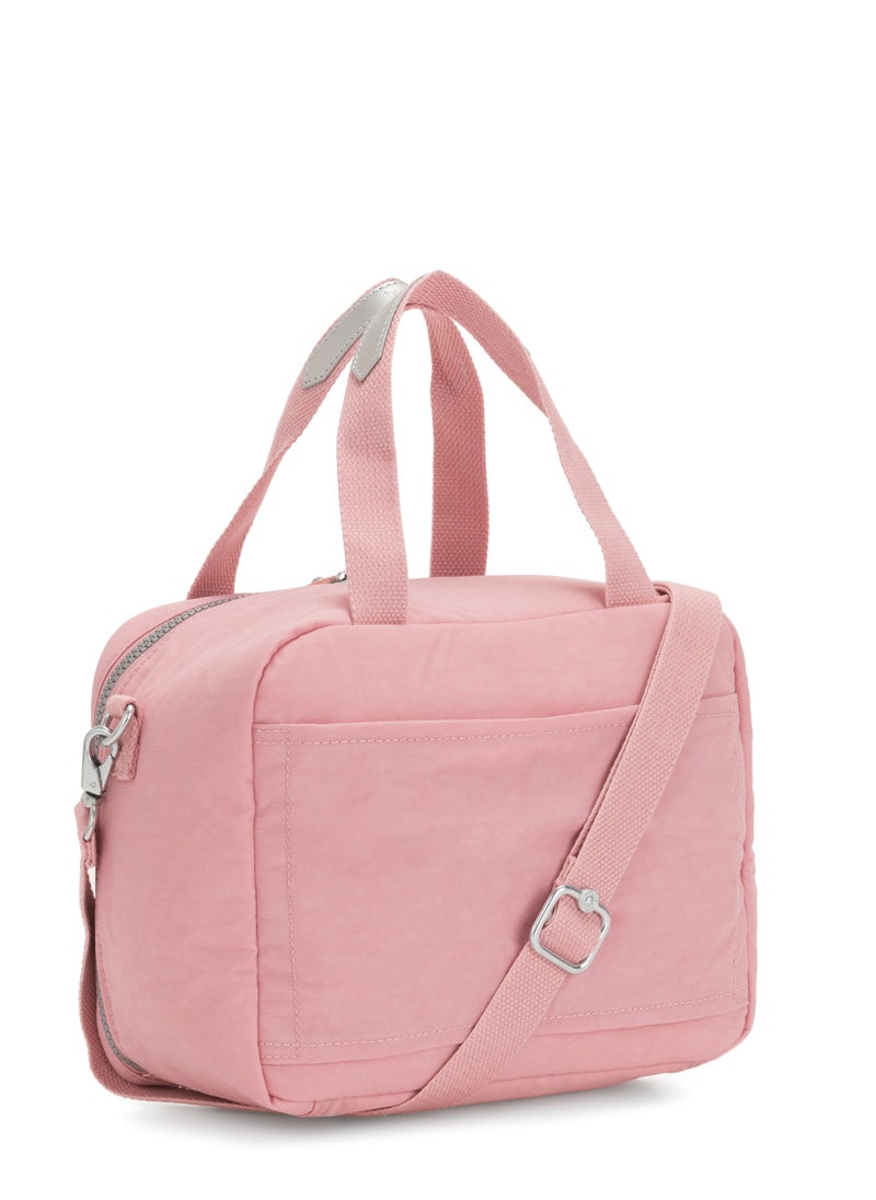 kipling Miyo kids Insulated medium lunch bag with trolley sleeve Bridal Rose  - Image 2